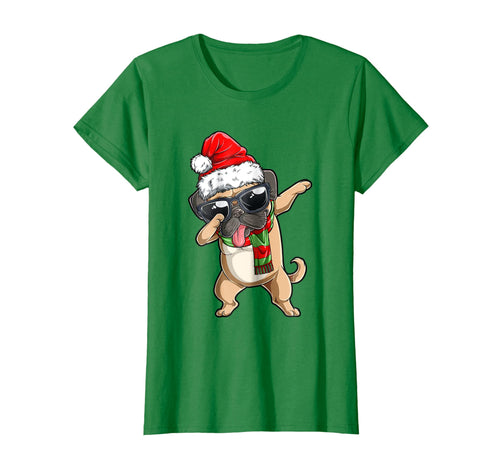 Funny shirts V-neck Tank top Hoodie sweatshirt usa uk au ca gifts for Dabbing Pug Santa T Shirt Christmas Kids Boys Girls Gifts 1989903