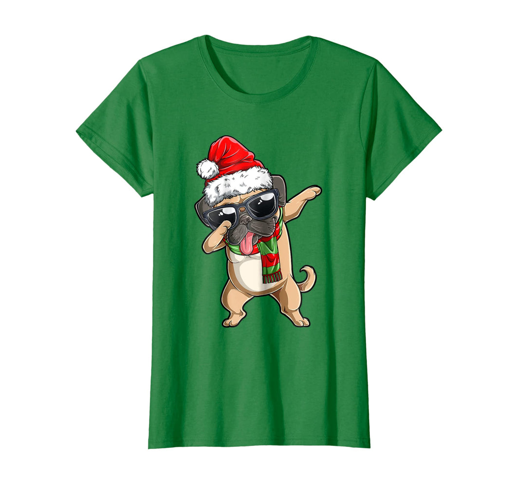 Funny shirts V-neck Tank top Hoodie sweatshirt usa uk au ca gifts for Dabbing Pug Santa T Shirt Christmas Kids Boys Girls Gifts 1989903