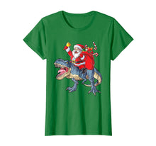 Ladda upp bild till gallerivisning, Funny shirts V-neck Tank top Hoodie sweatshirt usa uk au ca gifts for Dinosaur Christmas Shirt Boys Santa T rex Kids Xmas Gifts 1912765
