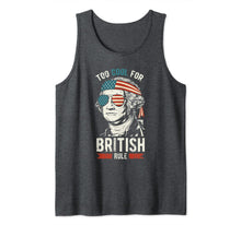Ladda upp bild till gallerivisning, George Washington Too Cool For British Rule 4th of July Tank Top 654997
