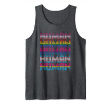 Ladda upp bild till gallerivisning, HUMAN Flag LGBT SHIRT Gay Pride Month Transgender RAINBOW  Tank Top 98167
