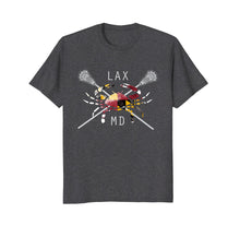 Ladda upp bild till gallerivisning, Funny shirts V-neck Tank top Hoodie sweatshirt usa uk au ca gifts for Boys Lacrosse Shirt Sticks Crossed Crab LAX Maryland Flag 1387527
