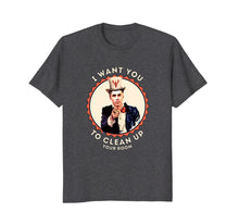 Ladda upp bild till gallerivisning, Funny shirts V-neck Tank top Hoodie sweatshirt usa uk au ca gifts for Clean up your room - Meme shirt from Peterson quote 2265523
