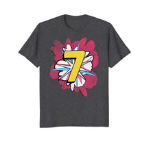 Ladda upp bild till gallerivisning, Girls Superhero 7th Birthday Shirt - Superhero Party 780066
