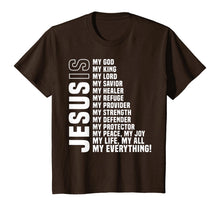 Ladda upp bild till gallerivisning, Funny shirts V-neck Tank top Hoodie sweatshirt usa uk au ca gifts for Jesus Is My All My Everything My God Lord Savior T-Shirt 253649
