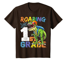 Ladda upp bild till gallerivisning, Roaring 1st Grade Dinosaur Back to School Backpack Shirt Boy 145508
