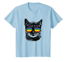 Ladda upp bild till gallerivisning, Funny Cat Gay Pride LGBT Rainbow Sunglasses Shirt 49770

