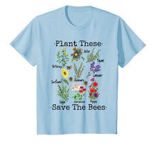 Ladda upp bild till gallerivisning, Plant These Save The Bees Shirt Women Yellow Flowers 74494
