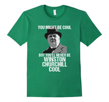 Ladda upp bild till gallerivisning, Cool Sir Winston Churchill Funny Tshirt British History 749124
