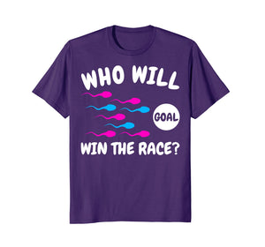 Gender Reveal Party Gifts - Who Will Win The Race Shirt