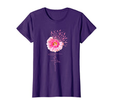 Ladda upp bild till gallerivisning, Pink Ribbon Daisy Faith - Breast Cancer T Shirt T-Shirt 29177
