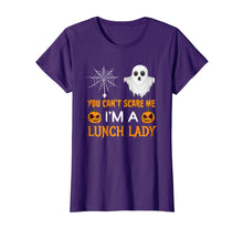 Ladda upp bild till gallerivisning, Funny shirts V-neck Tank top Hoodie sweatshirt usa uk au ca gifts for You Can't Scare Me I'm A Lunch Lady Halloween T-Shirt 4237323
