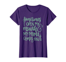 Ladda upp bild till gallerivisning, Funny shirts V-neck Tank top Hoodie sweatshirt usa uk au ca gifts for Sometimes I Open My Mouth and My Mother Comes Out Tshirt 1438969
