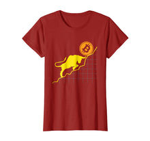 Ladda upp bild till gallerivisning, Funny shirts V-neck Tank top Hoodie sweatshirt usa uk au ca gifts for Bitcoin Trader Crypto Asset Trader Bull Trend Art T-Shirt 281047
