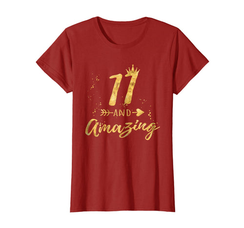 Funny shirts V-neck Tank top Hoodie sweatshirt usa uk au ca gifts for 11th Birthday Shirt for Girl, 11 and Amazing Gifts T-Shirt 389101
