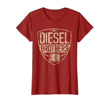 Ladda upp bild till gallerivisning, Diesel Brothers Custom Trucks Shield Vintage Graphic T-Shirt 862506
