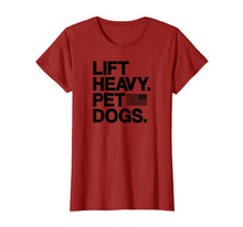 Ladda upp bild till gallerivisning, Lift Heavy Pet Dogs Gym T-Shirt for Weightlifters 365520
