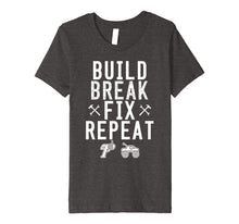 Ladda upp bild till gallerivisning, Funny shirts V-neck Tank top Hoodie sweatshirt usa uk au ca gifts for Build Break Fix Repeat RC Car Racing Truck Buggy Quote Meme 2937100
