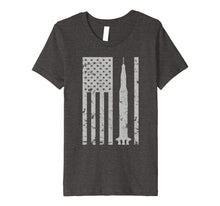 Ladda upp bild till gallerivisning, Funny shirts V-neck Tank top Hoodie sweatshirt usa uk au ca gifts for Saturn V Rocket Vintage Flag Space Apollo Astronomy T-shirt 2889621
