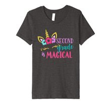 Ladda upp bild till gallerivisning, Second Grade Unicorn Back to School Girls 2nd Grade Shirt 9272551
