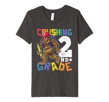 Ladda upp bild till gallerivisning, Crushing 2nd Grade Bigfoot Backpack Back to School Shirt Boy 6975326
