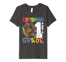 Ladda upp bild till gallerivisning, Crushing 1st Grade Bigfoot Backpack Back to School Shirt Boy 9264004
