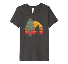Ladda upp bild till gallerivisning, Funny shirts V-neck Tank top Hoodie sweatshirt usa uk au ca gifts for Retro Bigfoot Silhouette &amp; Sequoia T-Shirt - Believe! 1217855
