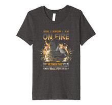 Ladda upp bild till gallerivisning, Funny shirts V-neck Tank top Hoodie sweatshirt usa uk au ca gifts for Welder T-Shirt Funny I Am On Fire 2081314
