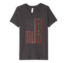 Ladda upp bild till gallerivisning, Cool Patriotic Waianae USA - US Flag T-Shirt 1262735
