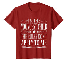 Ladda upp bild till gallerivisning, Funny shirts V-neck Tank top Hoodie sweatshirt usa uk au ca gifts for I'M THE YOUNGEST CHILD THE RULES DON'T APPLY TO ME SHIRT 816542
