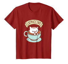 Ladda upp bild till gallerivisning, Kawaii Cat T-Shirt: Catpuccino
