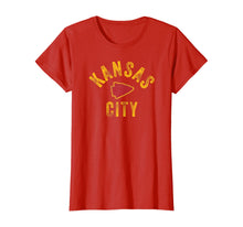 Ladda upp bild till gallerivisning, KC Football Fan Arrowhead Red Kc football Fan Kansas City T-Shirt 34930

