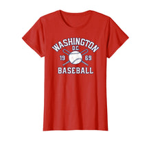 Ladda upp bild till gallerivisning, Washington DC Baseball Vintage Distressed National Gift T-Shirt 264846
