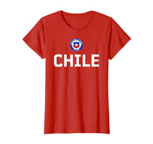 Ladda upp bild till gallerivisning, Chile Chilean Flag Soccer Futbol Fan Shirt 817072
