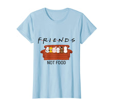 Ladda upp bild till gallerivisning, Vegan Shirt Friends Not Food Shirt Vegetarian Tee Mens Women
