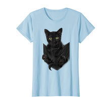 Ladda upp bild till gallerivisning, Funny shirts V-neck Tank top Hoodie sweatshirt usa uk au ca gifts for Black Cat Stern in Pocket T-Shirt Cats Tee Shirt Gifts 1217717
