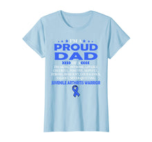 Ladda upp bild till gallerivisning, Funny shirts V-neck Tank top Hoodie sweatshirt usa uk au ca gifts for I'm proud dad of Juvenile Arthritis warrior t shirt 4089547
