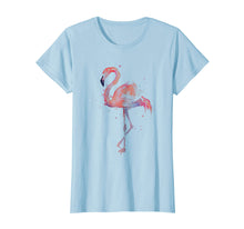 Ladda upp bild till gallerivisning, Funny shirts V-neck Tank top Hoodie sweatshirt usa uk au ca gifts for Pink Flamingo Watercolor T-shirt 193031

