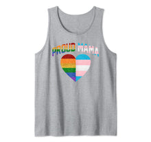 Ladda upp bild till gallerivisning, proud Mama flag heart Rainbow LGBT Transgender Pride Month Tank Top 279949
