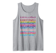 Ladda upp bild till gallerivisning, HUMAN Flag LGBT SHIRT Gay Pride Month Transgender RAINBOW  Tank Top 98167
