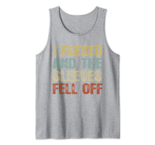 Ladda upp bild till gallerivisning, Vintage I Flexed And The Sleeves Fell Off Tank Top Tank Top 1812665
