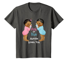 Ladda upp bild till gallerivisning, Cute Ethnic Babies Pink or Blue Auntie Loves You T-Shirts 1001348
