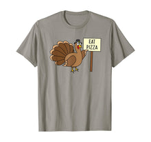 Ladda upp bild till gallerivisning, Turkey Eat Pizza Funny Thanksgiving T-Shirt Kids Adult Vegan 211114
