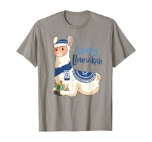 Ladda upp bild till gallerivisning, Funny shirts V-neck Tank top Hoodie sweatshirt usa uk au ca gifts for Funny Hanukkah Llama Pun Happy Llamakah Gifts T-Shirt 247893
