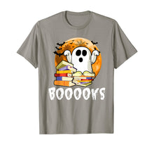 Ladda upp bild till gallerivisning, Booooks! Adorable Ghost Reading Books Halloween T-Shirt 271152
