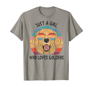 Funny shirts V-neck Tank top Hoodie sweatshirt usa uk au ca gifts for Girl Who Loves Golden Retrievers Dog Gifts  T-Shirt 229210
