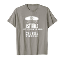Ladda upp bild till gallerivisning, Boat Captain Is Never Wrong T Shirt Hat Gifts For Costume
