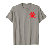 Ladda upp bild till gallerivisning, Funny shirts V-neck Tank top Hoodie sweatshirt usa uk au ca gifts for Class of 2026 Red Tiger Paw Print Shirt 4001897
