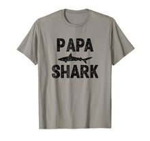 Ladda upp bild till gallerivisning, Grandpa Gift Papa Shark T-shirt For Men 1144571
