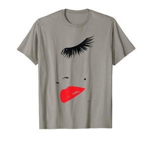 Funny shirts V-neck Tank top Hoodie sweatshirt usa uk au ca gifts for Eye Lashes In Vogue red lipstick t shirt Tops Tees Gifts 1630452